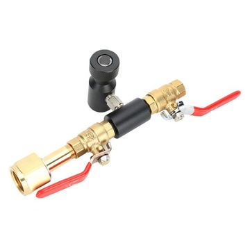 Адаптер для заправки баллонов CO2 Двойной клапан.