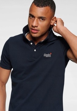 83 # SUPERDRY # KOSZULKA POLO MĘSKA 3XL