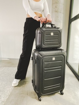 BETLEWSKI Cestovný kufor na batožinu odchod dovolenka do lietadla so zámkom