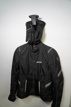 ВЕШАЛКА для мотоциклетного шлема и куртки, настенный крючок ЧЕРНАЯ СРЕДНЯЯ 3Dit