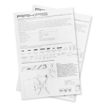 Настенное крепление для телевизора Arkas LCY-158T CZ