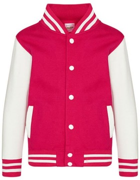 SPORTOWA BLUZA BASEBALL ROZPINANA BAWEŁNIANA 140