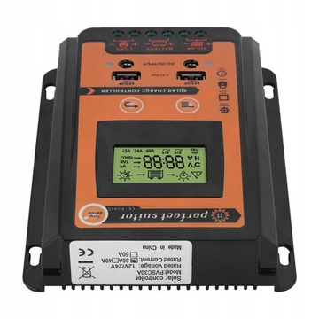 REGULATOR ŁADOWANIA MPPT SŁONECZNEGO 30A FOTOWOL