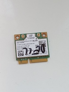 Karta mini PCI-E WLAN Bluetooth WiFi Intel 7260HMW Dell