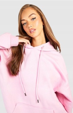 СВИТШОТ ЖЕНСКИЙ РОЗОВЫЙ BOOHOO, ТЕПЛЫЙ, 34 XS 1BDC