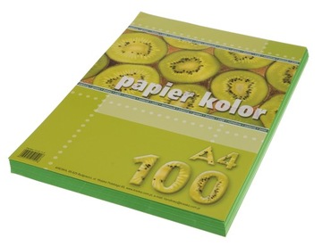 Papier ksero A4 80g 100 arkuszy zielony