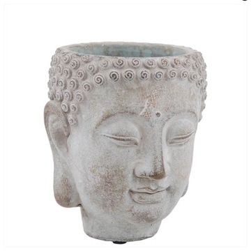 DONICZKA GŁOWA BUDDA 17x10cm CEMENTOWA