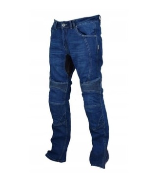 Spodnie letnie jeans FASTER BLUE LEOSHI 34