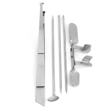 5 sztuk Capon Nóż Narzędzie Zestaw Ze Stali