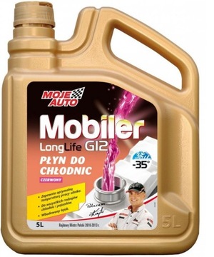 Moje auto mobiler G12 czerwony płyn do chłodnic 5l