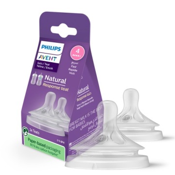 PHILIPS AVENT NATURAL RESPONSE SMOCZEK DO BUTELKI 2szt 3m+