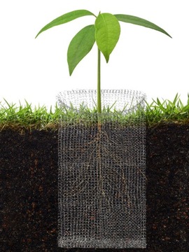 СЕТОЧНАЯ КОРЗИНКА ПРОТИВ КРОТОВ И ПОЛЕВОК 36 СМ