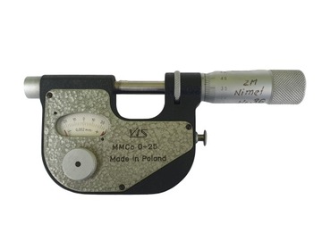 MIKROMETR CZUJNIKOWY PASAMETR MMCc 0-25/0,002 VIS