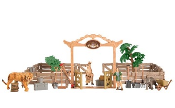 2331 XL Set Safari Zoo Ручка Кенгуру Тигр