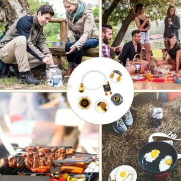 Набор из двух адаптеров для заправки газовых баллончиков