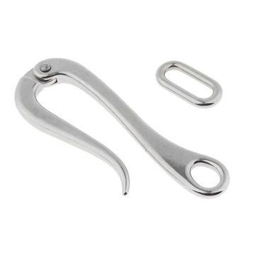 Pelican Hook, otwierany, szybkozamykający karabińczyk, karabińczyk o długości 147 mm