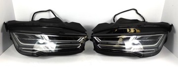 AUDI A7 C7 4G8 LIFT S LINE В КОМПЛЕКТЕ ЛАМПЫ ПЕРЕДНЕГО БАМПЕРА РЕМЕНЬ КАПОТА LY8X