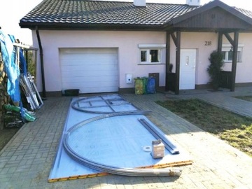 Szklarnia poliwęglan 3x8 m Afrodyta profil 40x20mm ocynk + poliwęglan 4 mm