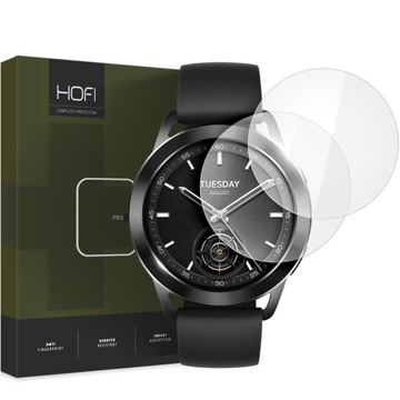 SZKŁO HARTOWANE HOFI GLASS PRO+ DO XIAOMI WATCH S3 [2 PACK] WYTRZYMAŁE
