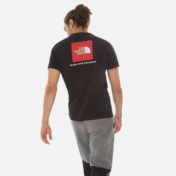 T-shirt Męskie Tnf NF0A2TX2JK3 M S/S REDBOX M