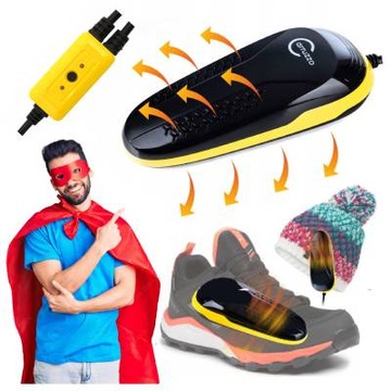 ELEKTRYCZNA SUSZARKA DO BUTÓW NARCIARSKICH - OZON, OSUSZACZ OBUWIA Z