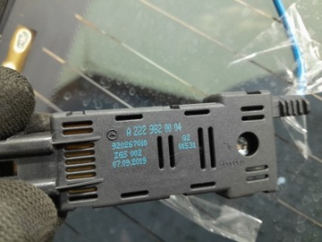 MERCEDES S W222 FACELIFT LONG SKLO (OKNO) ZADNÍ 19R