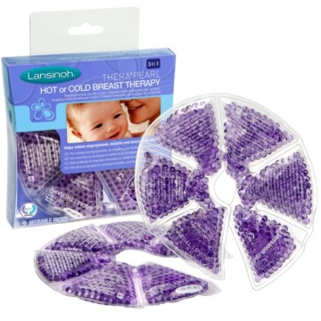 LANSINOH KOMPRES ŻELOWY OKŁAD PIERSI CIEPŁO ZIMNO