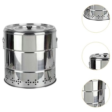 Подвесной гриль Портативное кухонное оборудование Бочка для барбекю Ведро для барбекю L