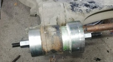 ИНСТРУМЕНТ ДЛЯ УСТАНОВКИ САЙЛЕНТБЛОКА ЗАДНЕЙ БАЛКИ OPEL ASTRA H