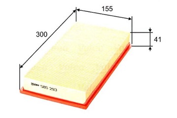 FILTR POWIETRZA VALEO 03C129620 3C129620 PC2406E M