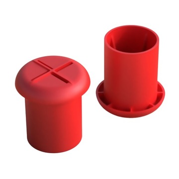 Grzybek, grzybki, osłonka BHP na pręty ⌀8-36 mm - 50szt.