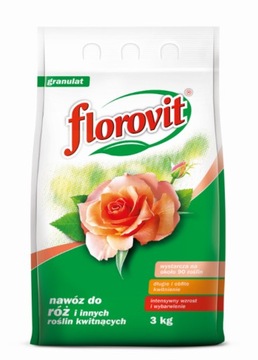 Florovit Nawóz do róż i roślin kwitnących 3 kg