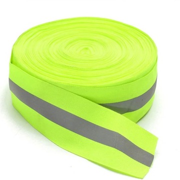 Светоотражающая лента 5 м, 50 мм. Светоотражающая лента из ткани Оксфорд. Светоотражающая лента.