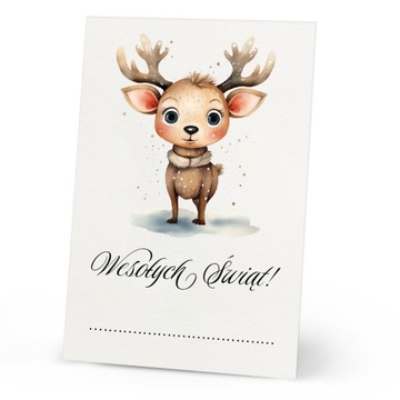 ПОДАРОЧНЫЕ ЭТИКЕТКИ праздники Новогодние бирки (10 шт.)