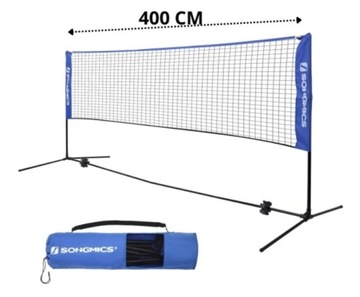 РЕГУЛИРУЕМАЯ СЕТКА ДЛЯ БАДМИНТОНА SONGMICS 107 см 120 см 155 см СИНЯЯ
