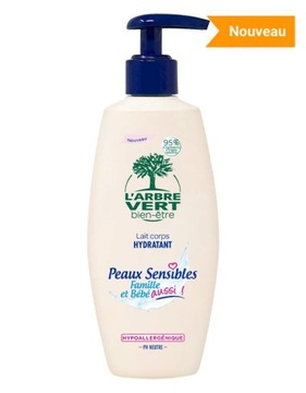 Hipoalericzny Balsam Do Ciała L'Arbre Vert 250 ml intensywne nawilżenie