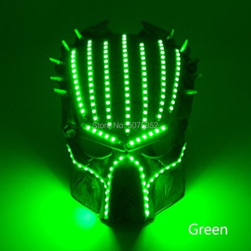 Maska Zaktualizowana migająca LED Movie Cosplay i