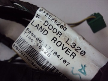 INSTALACE DVEŘE LEVÝ PŘEDNÍ RANGE ROVER SPORT L320