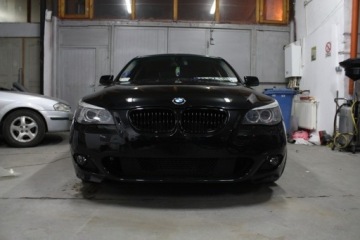 Обвес для BMW 5 E60 03-07 M-Technik Look, бампер, боковые юбки PDC 24 мм