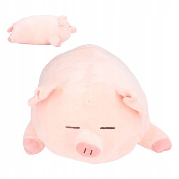 Maskotka Pluszak Świnka Pluszowa Różowa 42cm