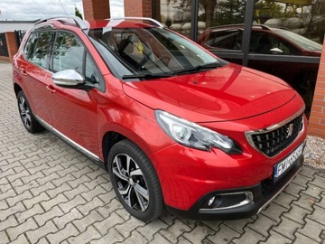 Peugeot 2008 I SUV Facelifting 1.2 PureTech 130KM 2016 Peugeot 2008 1.2 benzyna 130 KM 6 biegow zarej w PL zadbany zamiana, zdjęcie 1