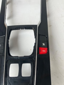 ЦЕНТРАЛЬНЫЙ ТОННЕЛЬ ХРОМИРОВАННАЯ РАМКА PEUGEOT 508 9686453077