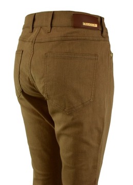 ESCADA spodnie jeansy klasyczne camelowe 42 XL %