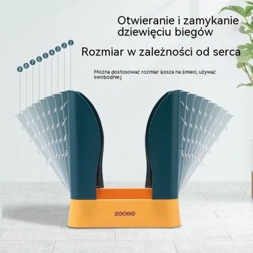 Składany śmietnik kuchenny