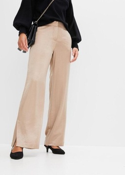 44 Bonprix SPODNIE SATYNOWE vfd