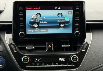 Toyota Corolla XII Sedan 1.8 Hybrid 122KM 2022 Toyota Corolla Salon Polska, Serwis ASO, Kamera 1.8 Hybryda 122KM, zdjęcie 9