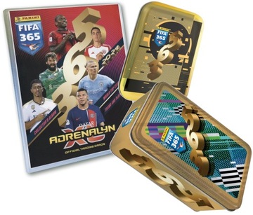 FIFA 365 2024 PANINI KARTY PIŁKARSKIE ALBUM + MAŁA + DUŻA PUSZKA LIMITED