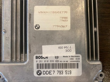 BMW E65 740 V8 04R JEDNOTKA ŘÍZENÍ 0281010899