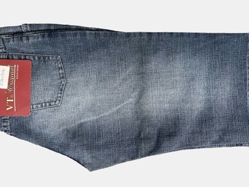 Szerokie Spodnie Damskie Dzwony Jeansy VT08D Fresco2 66 cm/34 PRZECENA!