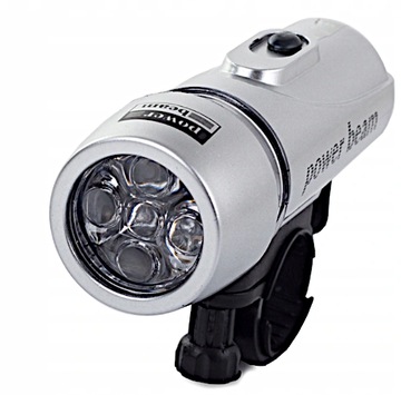 ВЕЛОСИПЕДНАЯ ФОНАРЬ 5 СВЕТОДИОДОВ ПЕРЕДНЯЯ